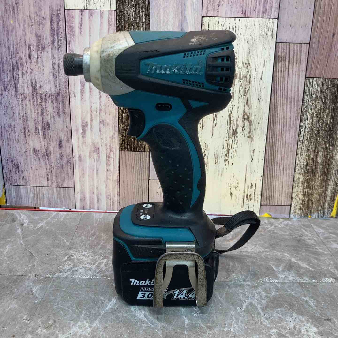 【中古品】マキタ makita 14.4V3.0Ah コードレスインパクトドライバー TD132DRFX 付属充電器DC18RC【八潮店】