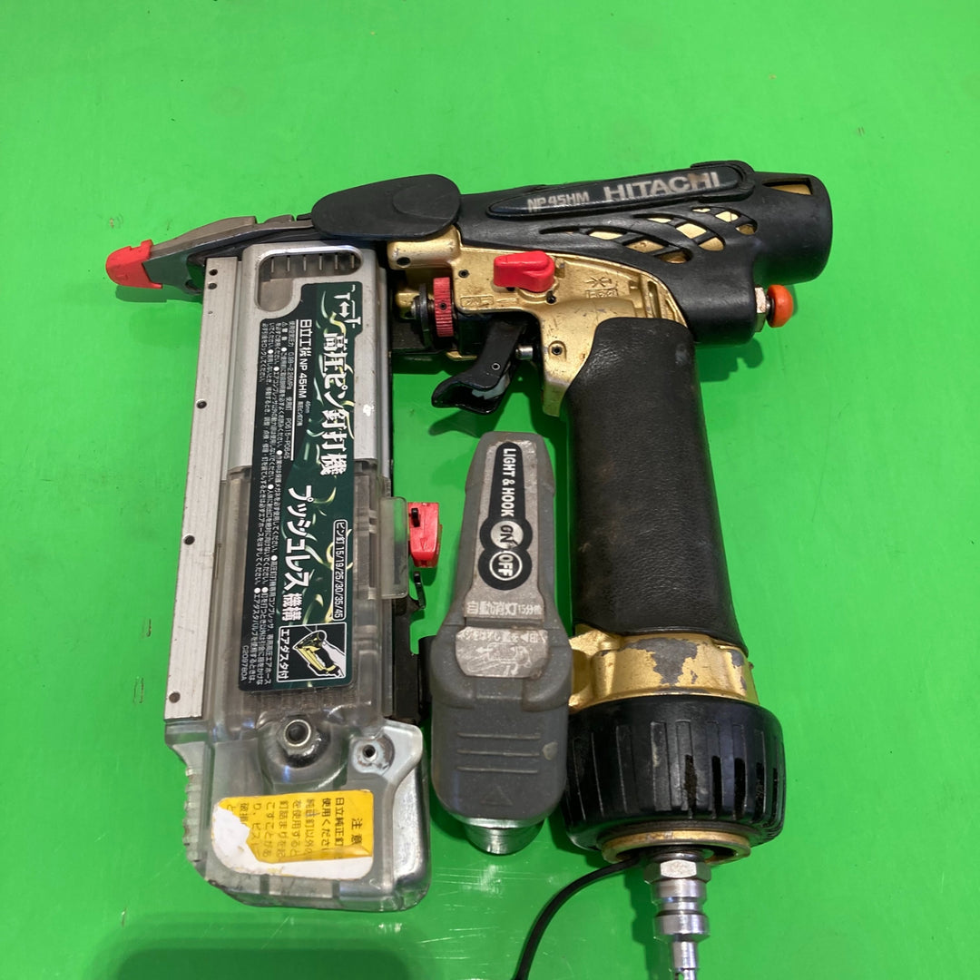HITACHI NP45HM（HITACHI 高圧ピン釘打機 NP45HM｜エアーツール）