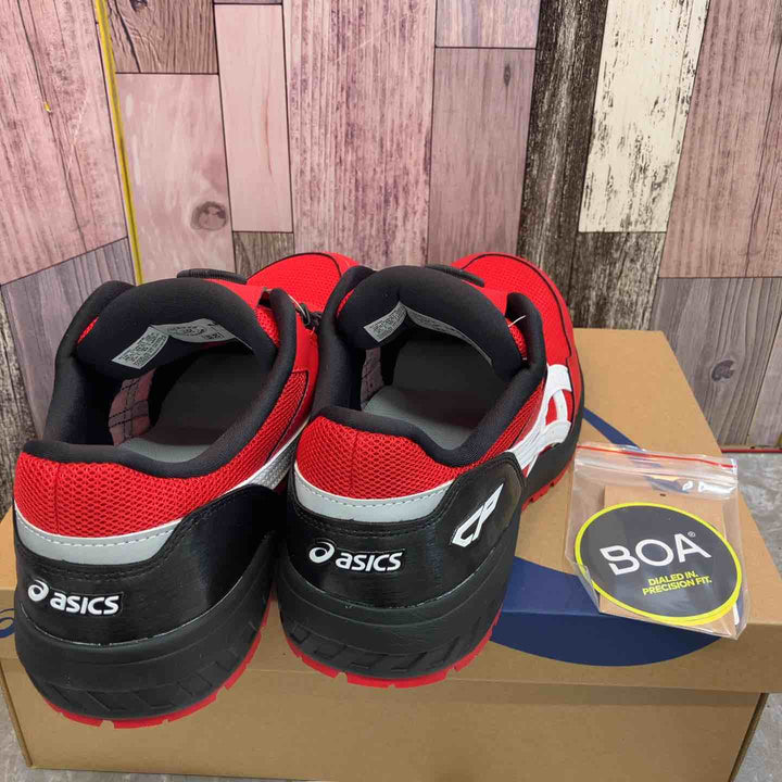 アシックス 安全靴 クラシックレッド×ホワイト 28.0cm ASICS  WINJOB  CP209  BOA  1271A0209－602【八潮店】