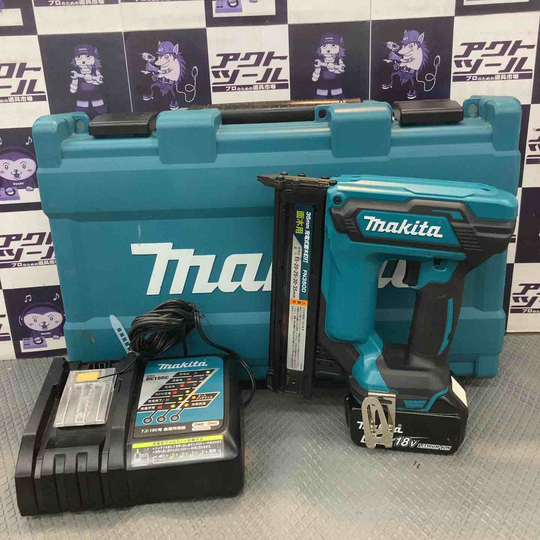 【中古品】マキタ(makita) コードレスフィニッシュネイラ FN350DRG【所沢店】