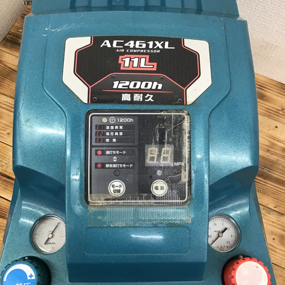 ★マキタ(makita) エアコンプレッサー AC461XL ※一般圧メーター故障（調圧可能）【所沢店】