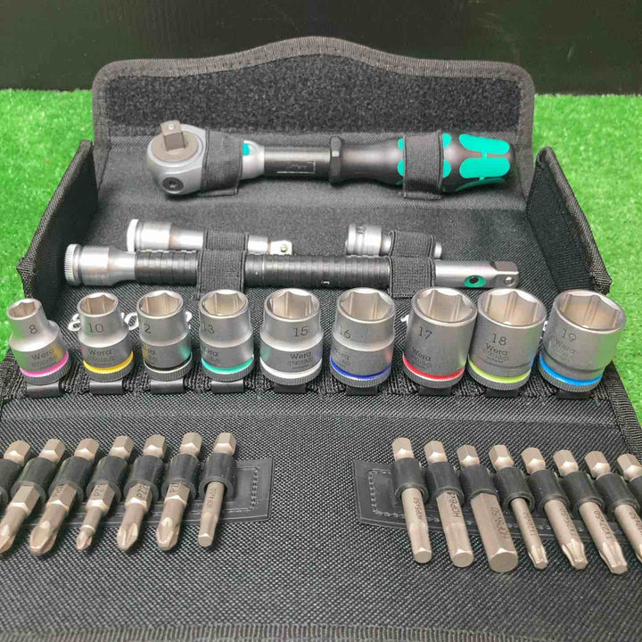 Wera/ヴェラ Zyklop スピードラチェットセット 8100 SC 9 1/2"ドライブ 29点セット【岩槻店】