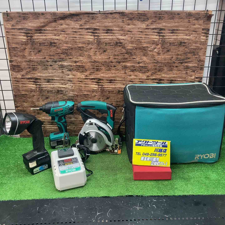 RYOBI/リョービ マルノコ BE-470 【416】インパクトBID-1411 【813】ライト BFL-140【川越店】