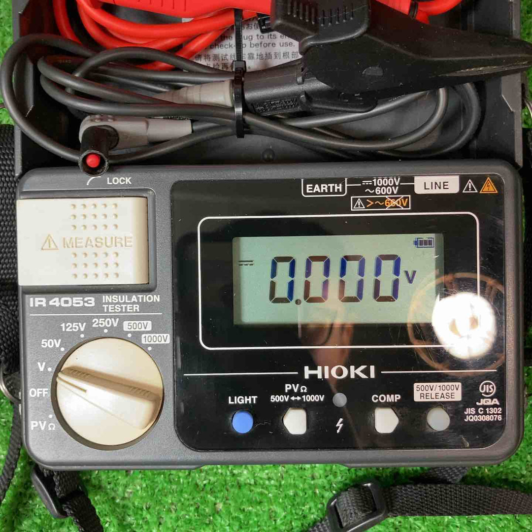 日置/HIOKI 太陽光発電システム用絶縁抵抗計 IR4053-11【岩槻店】