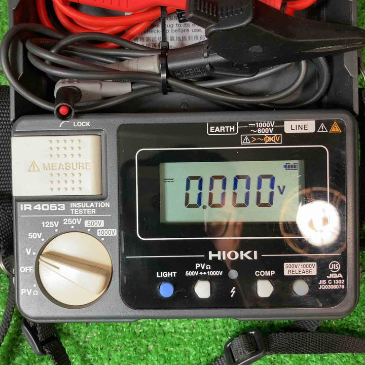 日置/HIOKI 太陽光発電システム用絶縁抵抗計 IR4053-11【岩槻店】
