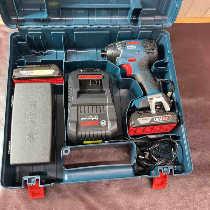 【中古品】 BOSCH(ボッシュ) 18Vバッテリー インパクトドライバー GDR18V-LIS 【東大和店】