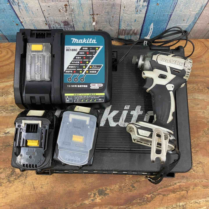 ★マキタ(makita) コードレスインパクトドライバー TD148DRTXW【柏店】