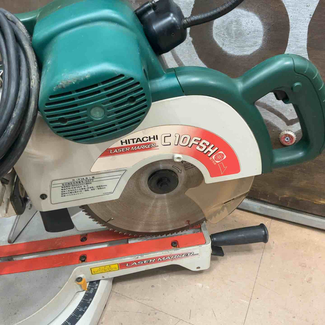 【店頭受取り限定】◇ハイコーキ(HIKOKI ※旧:日立工機) 卓上スライド丸のこ C10FSH【草加店】