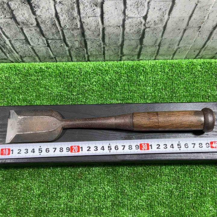 左久作(反転文字) 叩き鑿 全長約296mm 【川口店】