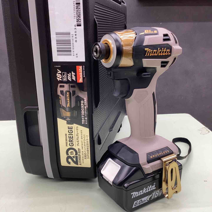 ☆マキタ(makita) コードレスインパクトドライバー TD173DGXPG LTX20周年限定カラー プレミアムグレージュ【越谷店】