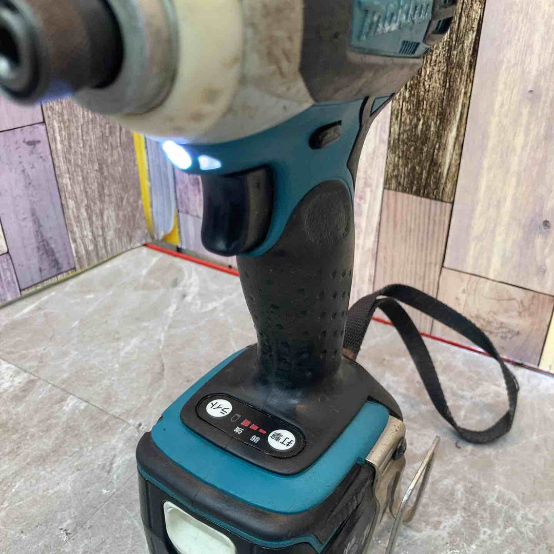 【中古品】マキタ makita 14.4V3.0Ah コードレスインパクトドライバー TD132DRFX 付属充電器DC18RC【八潮店】