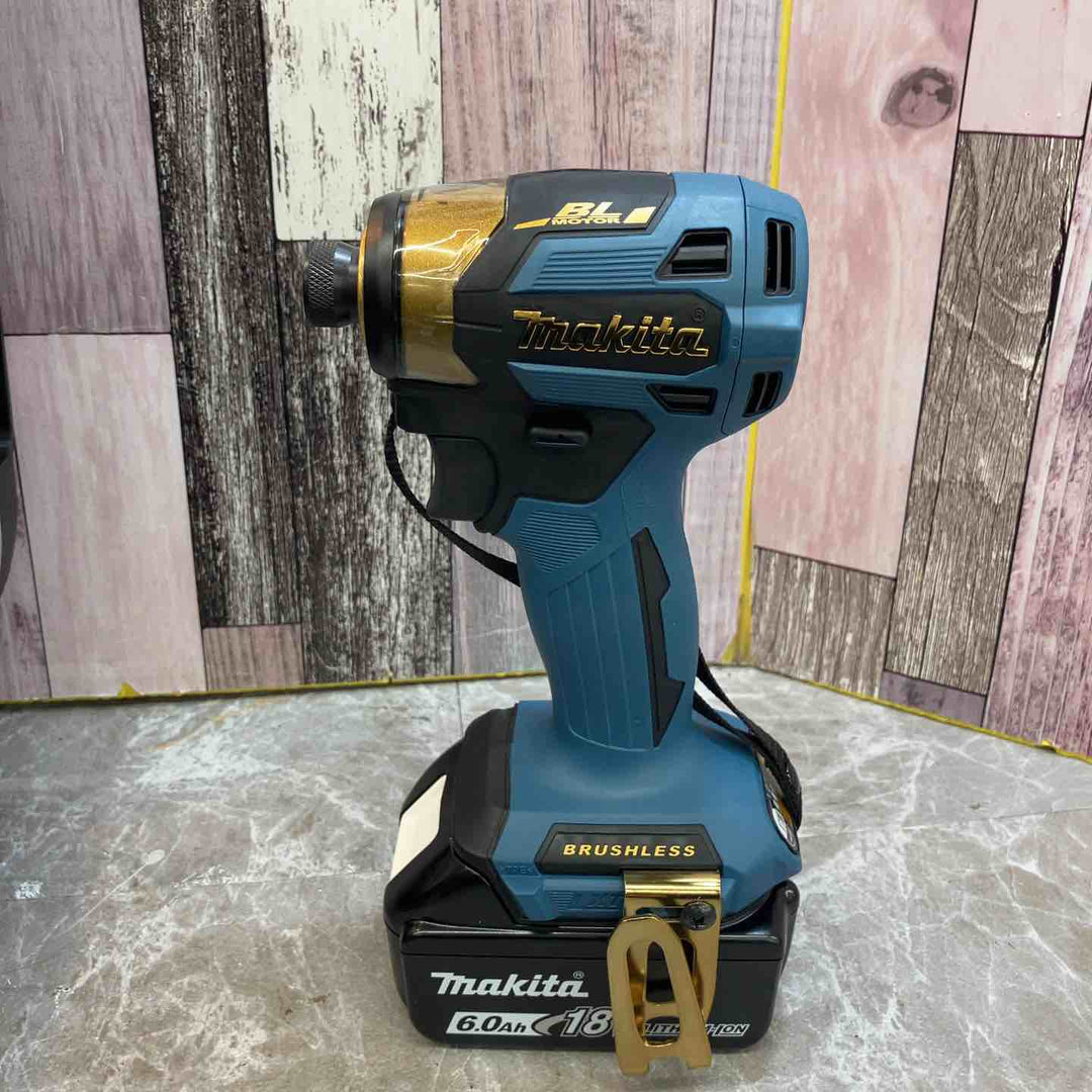 ☆マキタ(makita) コードレスインパクトドライバー TD173DGXPB LXT20周年記念限定カラー  プレミアムブルー【八潮店】
