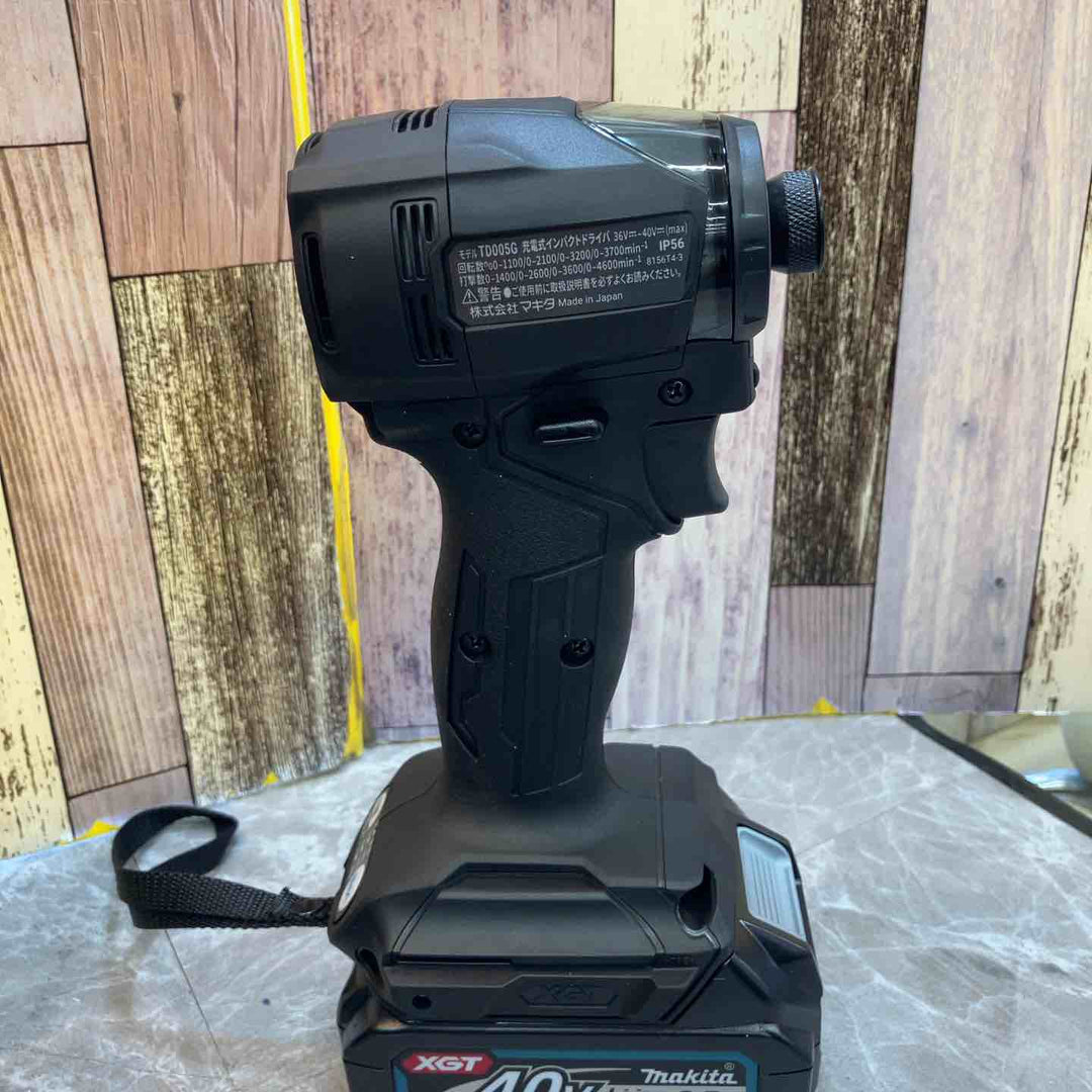 ★マキタ(makita) 40Vmaxコードレスインパクトドライバー TD005GRDXB【八潮店】