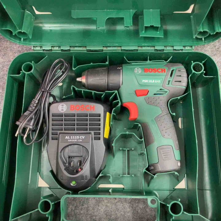 ◇ボッシュ(BOSCH) コードレスドリルドライバ PSR10.8LI-2N (2.0Ahバッテリー付)【鴻巣店】