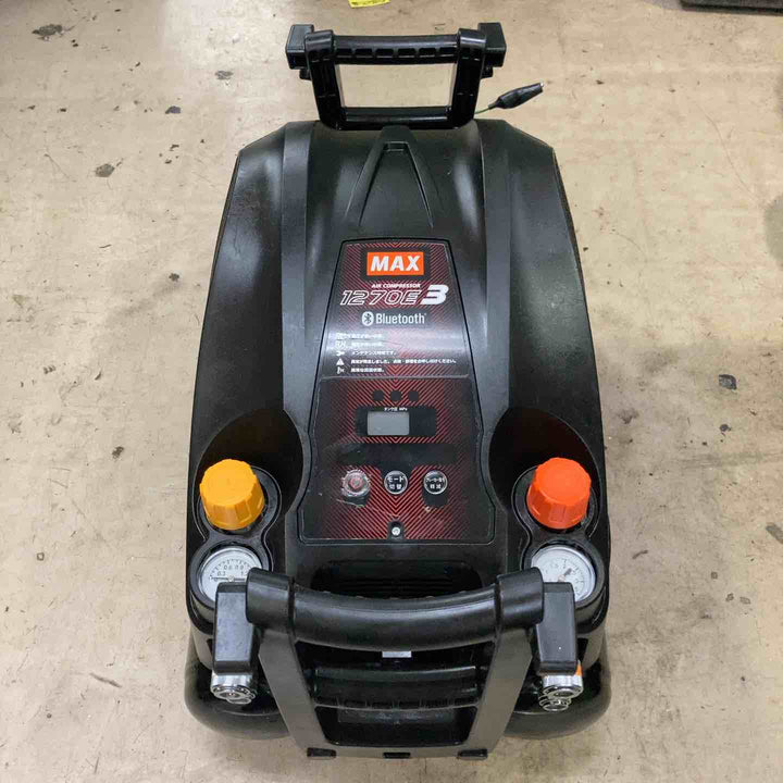 ★マックス(MAX) エアコンプレッサー AK-HL1270E3_ブラック【町田店】