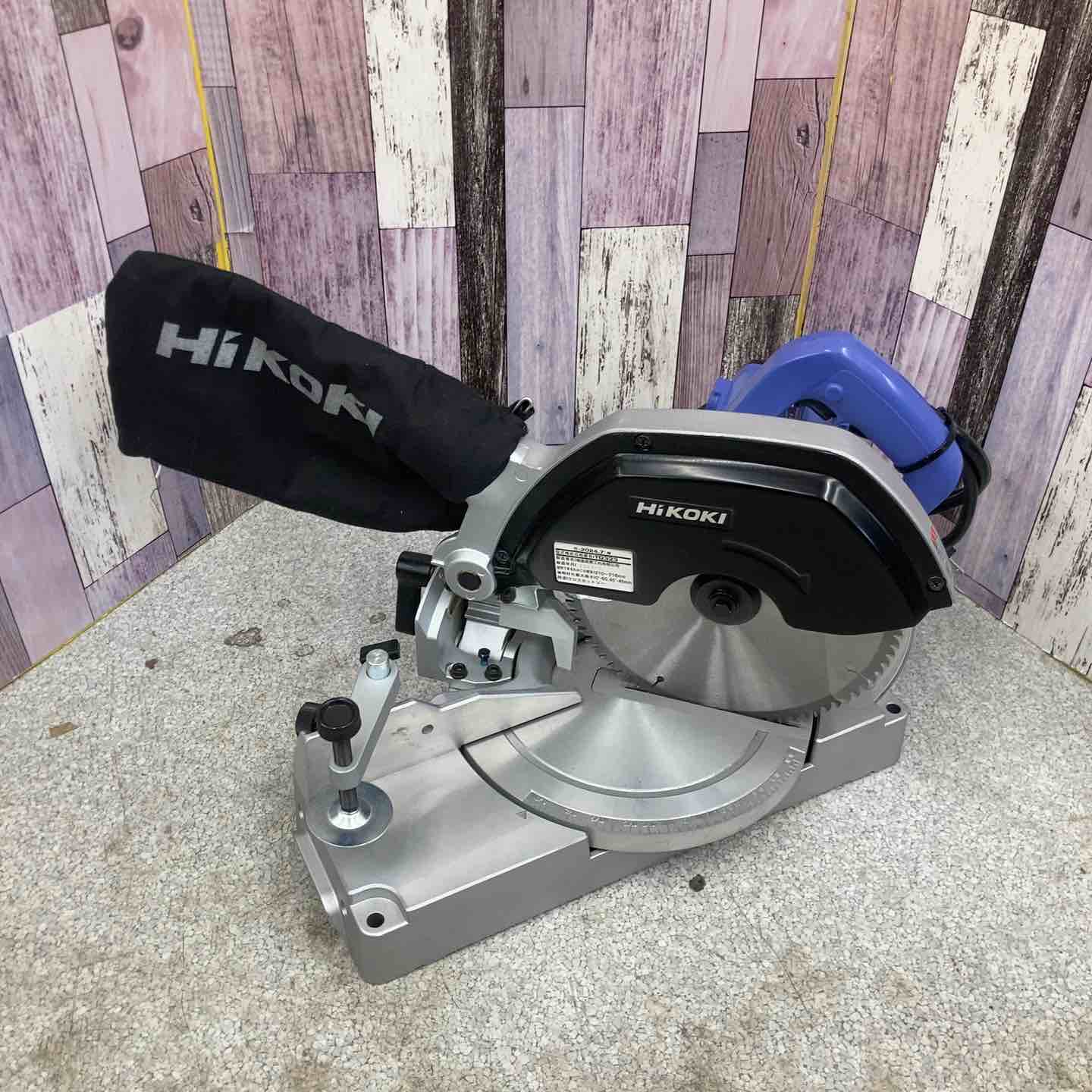 【中古】ハイコーキ HiKOKI C6RSHC スライドマルノコ 本体のみ ☆ハイコーキ HIKOKI 165mm卓上スライド丸のこ C6RSHC ライト