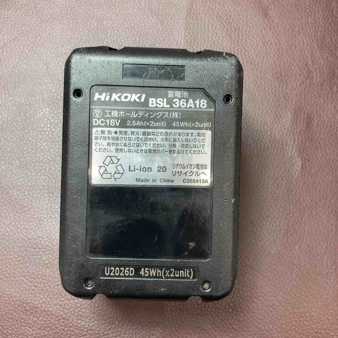 【中古品】 ハイコーキ(HIKOKI ※旧:日立工機) マルチボルト コードレスフィニッシュネイラ NT3640DA(XP) 【東大和店】