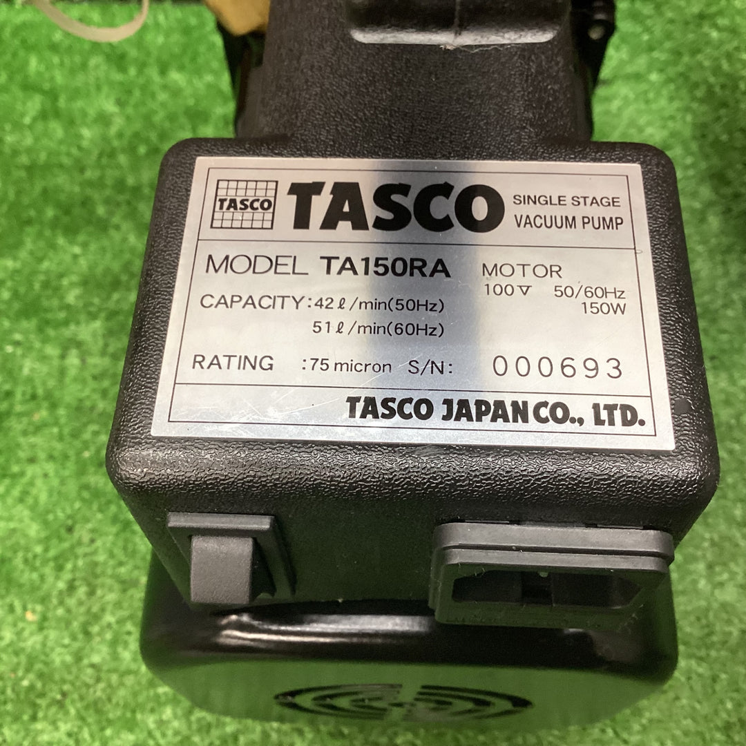 タスコ TASCO 真空ポンプ TA150RA オイル逆流防止弁付 動作確認済み【川越店】