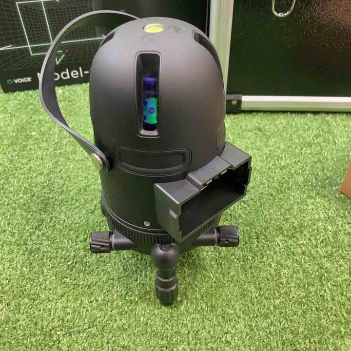 【未使用品】 VOICE レーザー墨出し器 5ライン(矩十字・横) グリーンレーザー  Model-G5 【受光器付属】【川崎店】