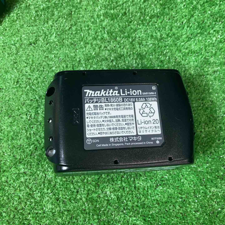 ★マキタ(makita) コードレスエアダスタ AS180DZ 18V6.0Ahバッテリー・充電器・純正ケース付【岩槻店】
