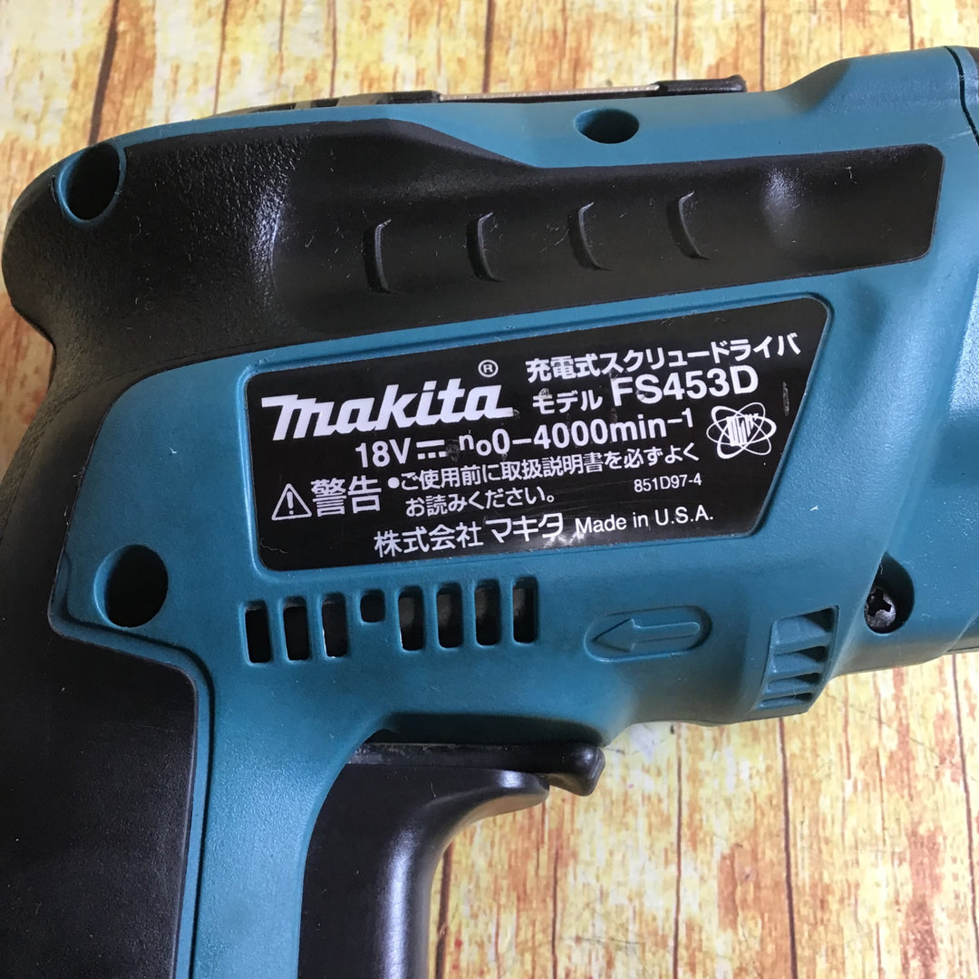 ☆マキタ(makita) コードレススクリュードライバ FS453DZ【川崎店】