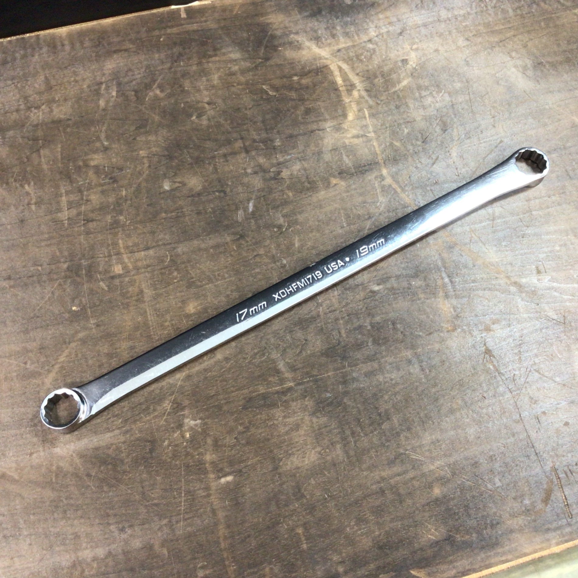 スナップオン ストレートメガネレンチ 0° オフセットヘッド 12
