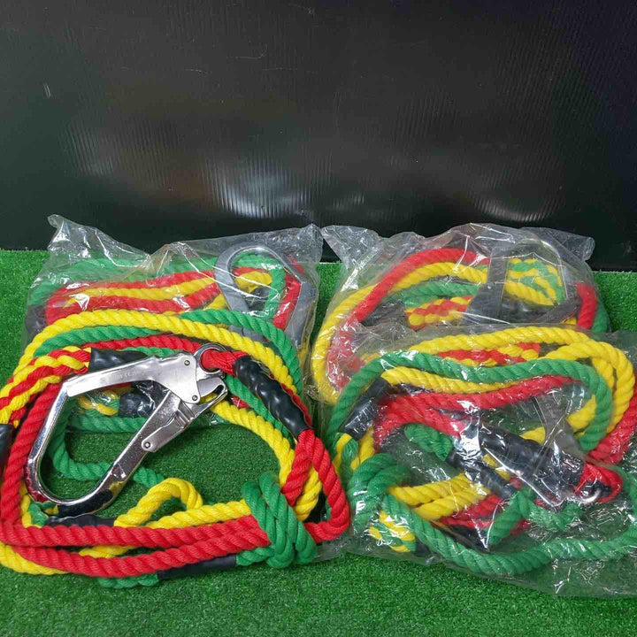 【未使用品】　3色介錯ロープ 全長約5m　4点まとめ【岩槻店】