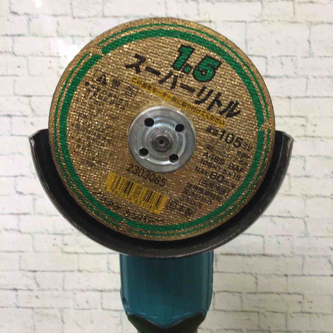 ★マキタ(makita) 100mmコードレスディスクグラインダ  新品砥石付き GA412DZ【町田店】