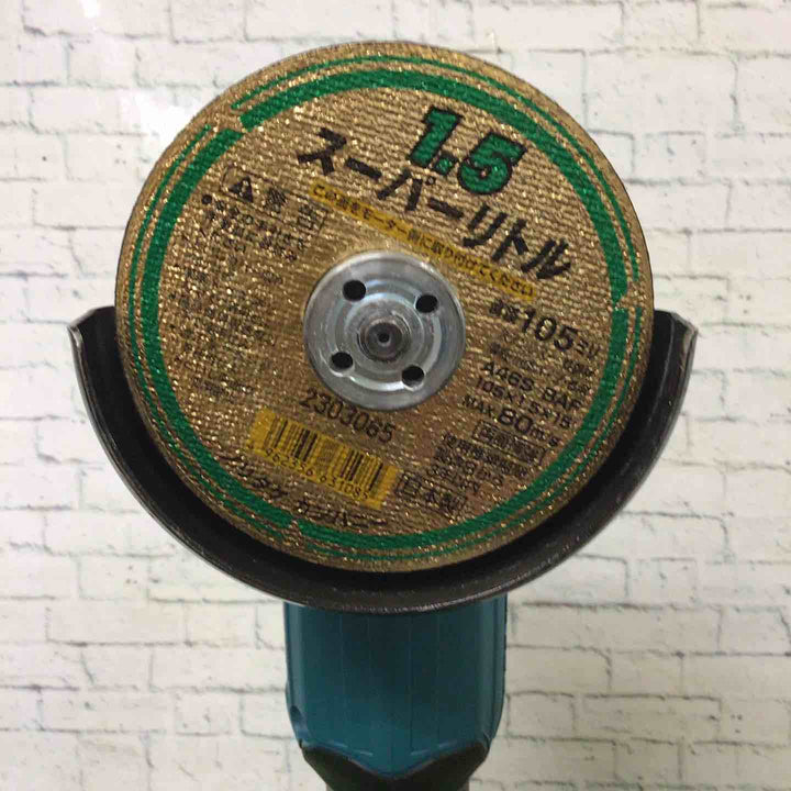 ★マキタ(makita) 100mmコードレスディスクグラインダ  新品砥石付き GA412DZ【町田店】