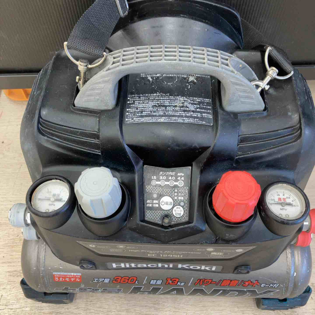 ★ハイコーキ(HIKOKI ※旧:日立工機) エアコンプレッサー EC1245H【川越店】