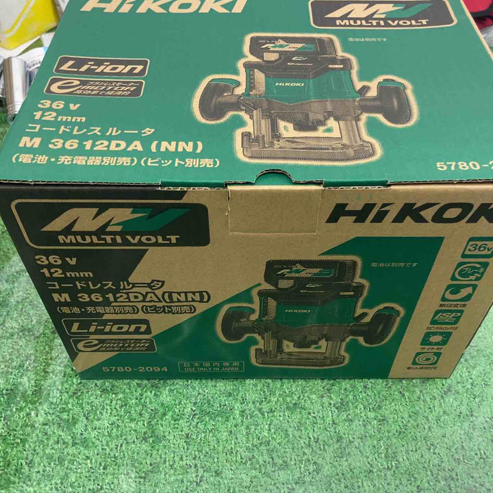 ★ハイコーキ(HIKOKI ※旧:日立工機) コードレスルーター M3612DA(NN)【川崎店】