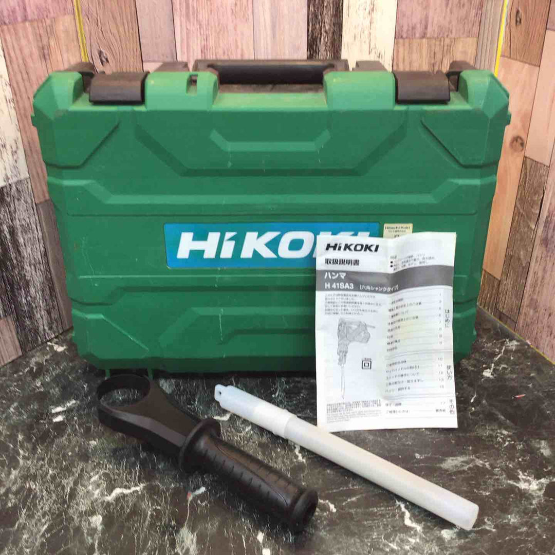 ★ハイコーキ(HIKOKI ※旧:日立工機) 電動ハンマ  H41SA3【八潮店】