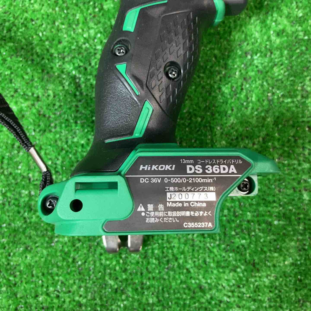 【美品】☆ハイコーキ(HIKOKI ※旧:日立工機) コードレスドライバドリル DS36DA(NN)【岩槻店】