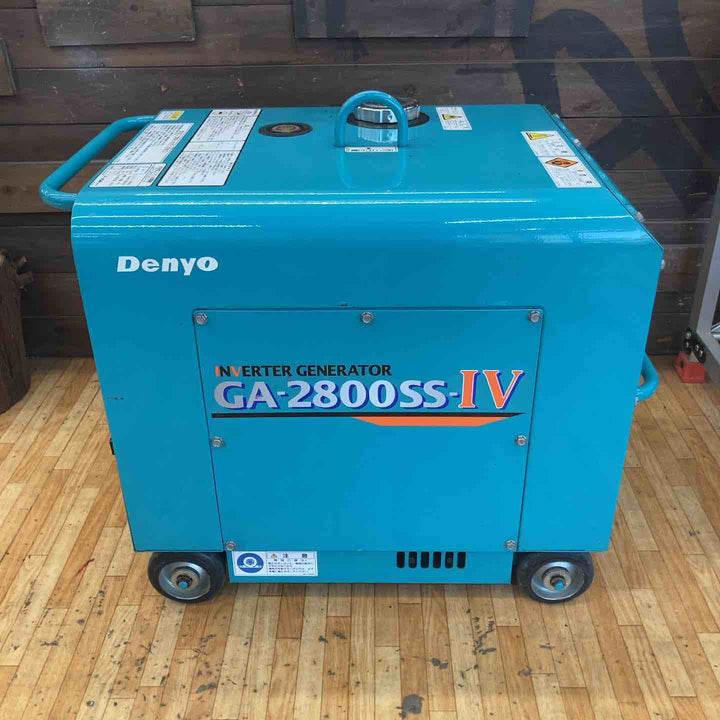 【店頭受取り限定】★デンヨー(Denyo) 発電機 GA2800SS-IV【柏店】