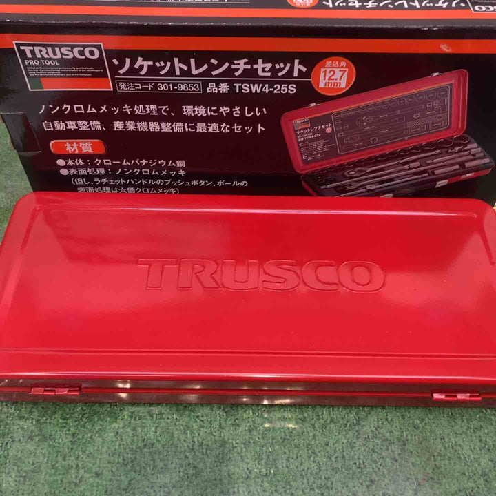 TRUSCO(トラスコ) ソケットレンチセット 差込角12.7mm 25S TSW4-25S【町田店】