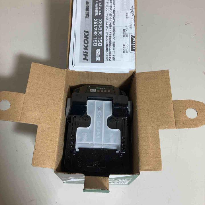 ★ハイコーキ(HIKOKI ※旧:日立工機) リチウムイオンバッテリー 36V/2.5Ah BSL36A18X【戸田店】