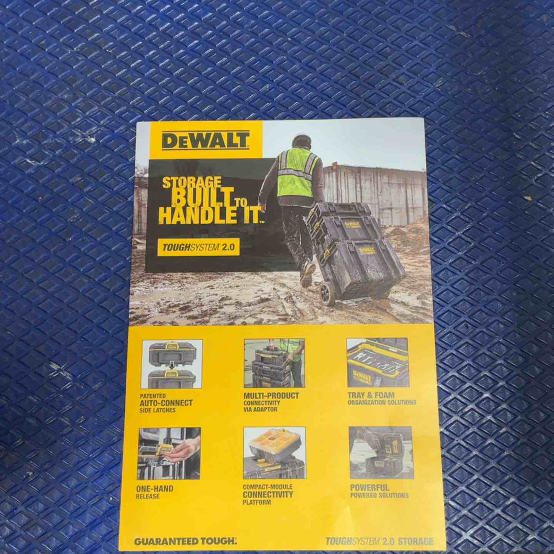 デウォルト(DEWALT) タフシステム2.0 収納ボックス  DWST08035-1【草加店】