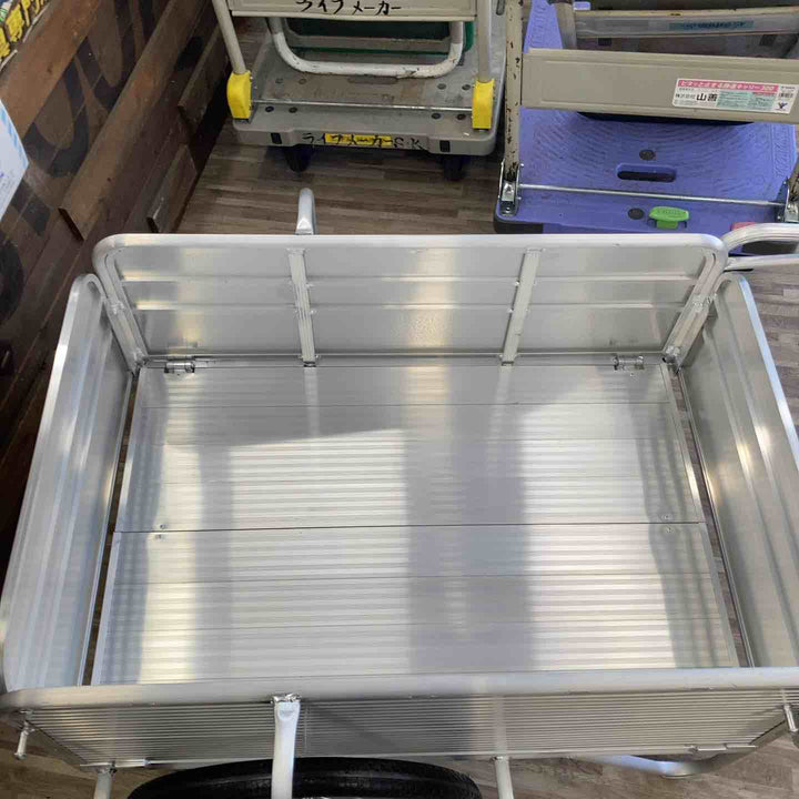 【店頭受取り限定】メーカー不明 アルミリヤカー 型式不明【柏店】