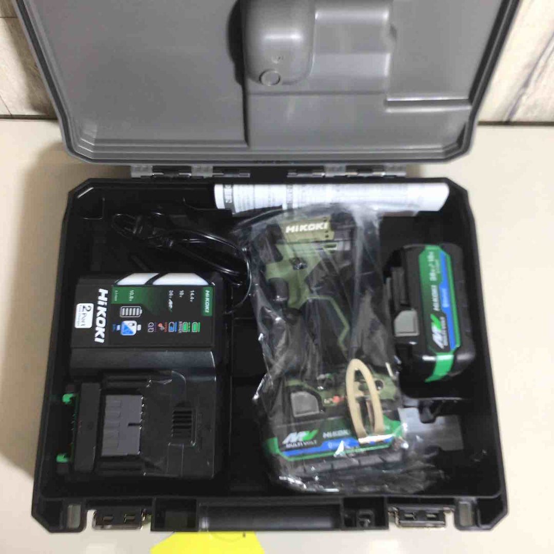 ★ハイコーキ(HIKOKI ※旧:日立工機) コードレスインパクトドライバ フォレストグリーン WH36DD(2XHGSZ)【戸田店】