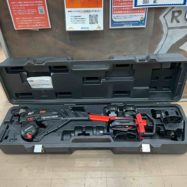 ★マックス(MAX) ツインタイア 鉄筋結束機 ウォーカータイプ RB-400T-E-B2C/1440A【草加店】