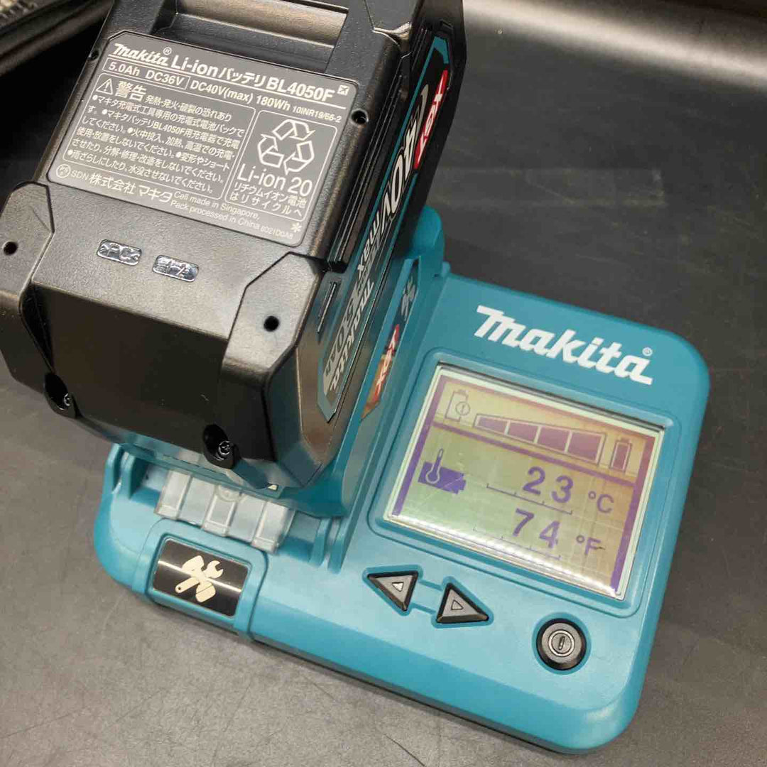 【美品】★マキタ(makita) リチウムイオンバッテリー 40Vmax/5.0Ah BL4050F 充電回数1回【川越店】