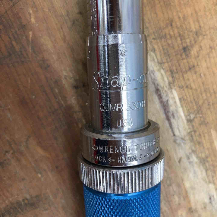 【中古品】◇スナップオン Snap-on 1/2 トルクレンチ QJMR330B 旧ロゴ【柏店】