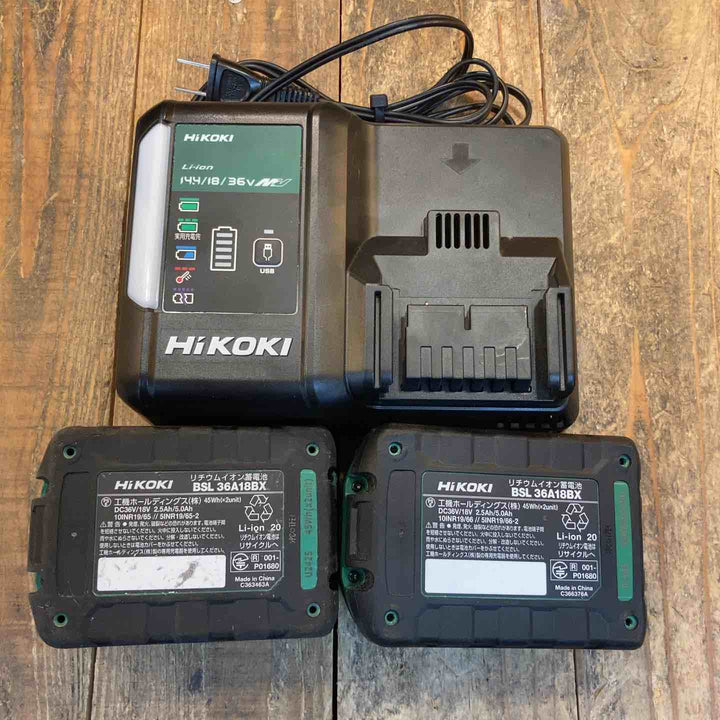 【中古品】ハイコーキ(HIKOKI ※旧:日立工機) コードレスマルノコ C3606DB(2XPSBZ)【所沢店】