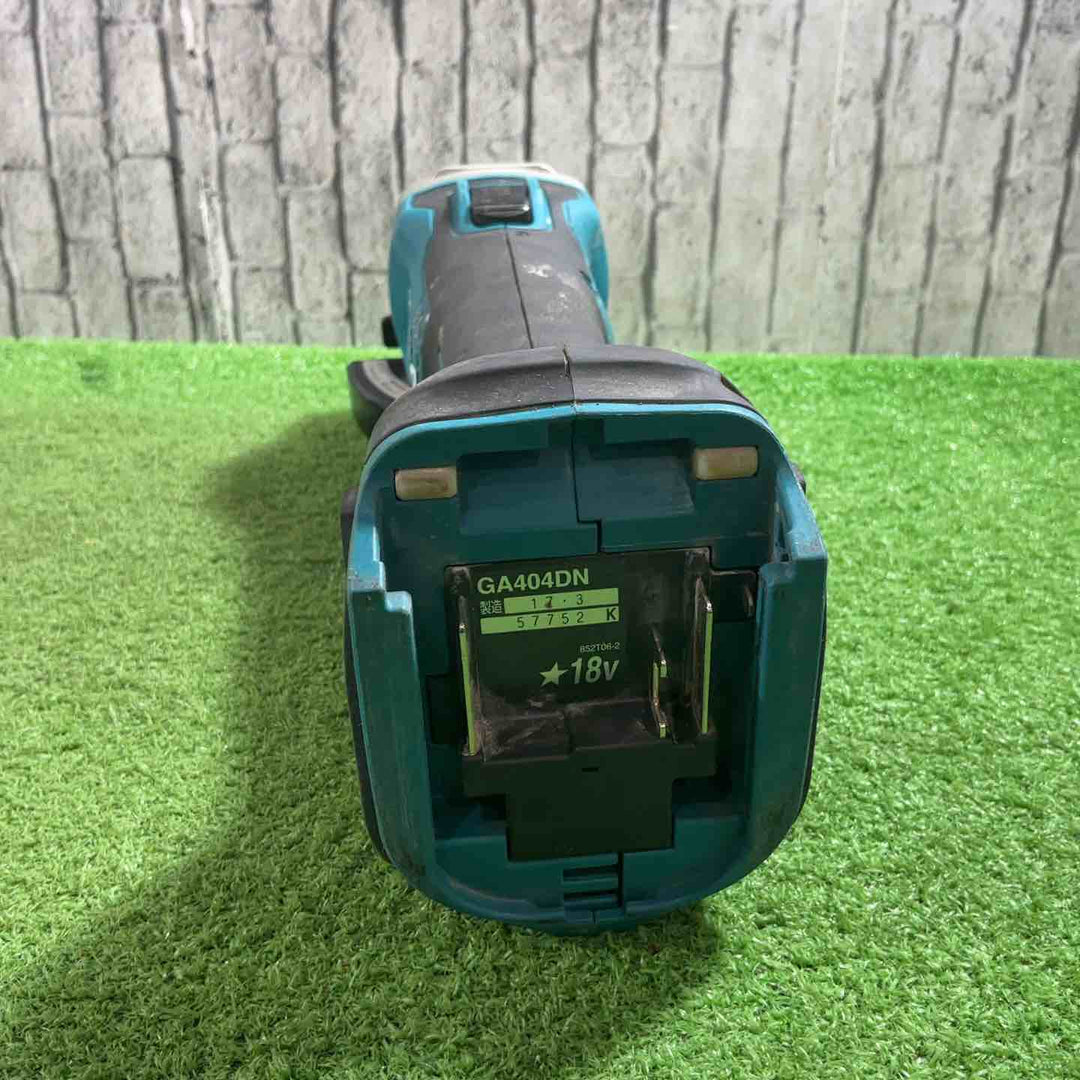 ★マキタ(makita) 100mmコードレスディスクグラインダ GA404DRGXN 動作確認済【川口店】