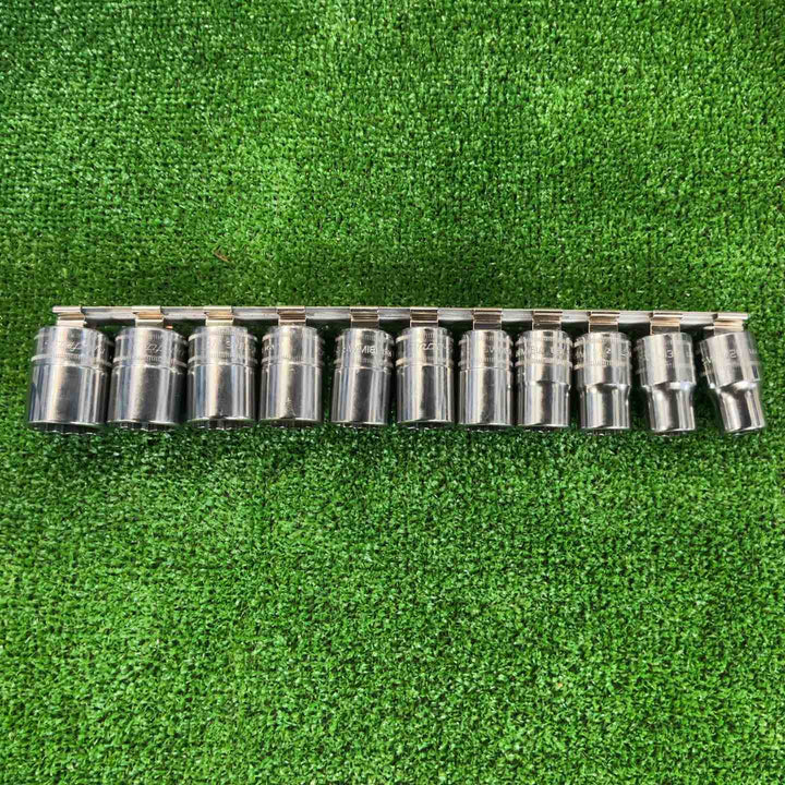 スナップオン(Snap-on) 1/2 差し込み 12角 ショート ソケット インチ 11個セット SWM12/13/14/15/16/17/18/19/21/22/24【草加店】