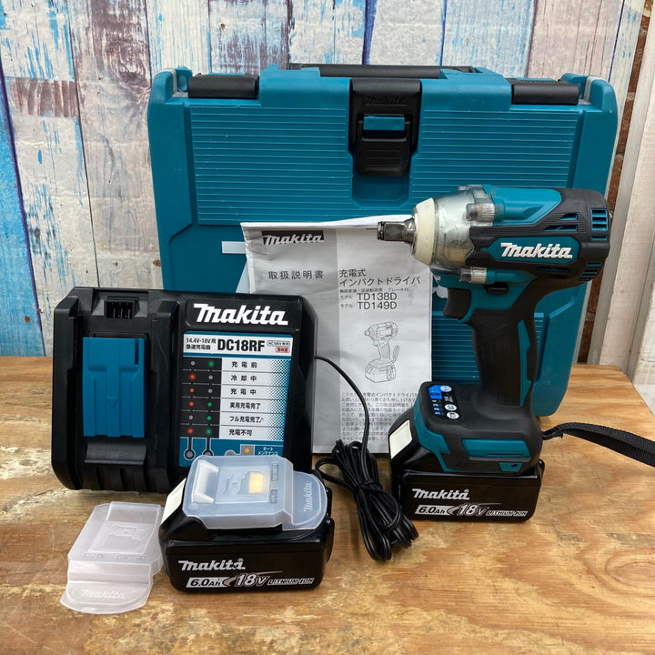 ★マキタ(makita)18Vコードレスインパクトレンチ TW300DRGX【柏店】