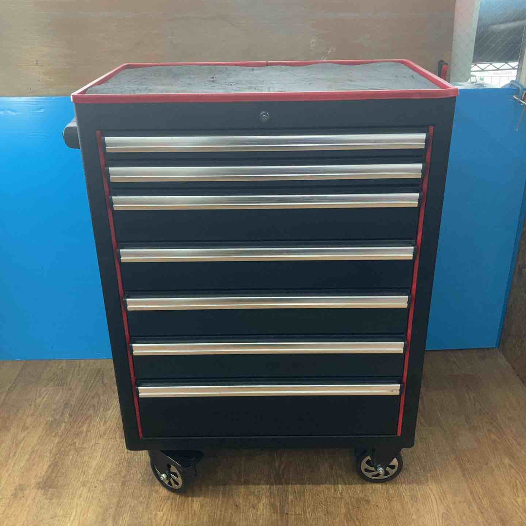 【中古品／店頭受取り限定】◇KIKAIYA ローラーキャビネット7段 キャスター付き ツールボックス ★鍵付き♪【岩槻店】