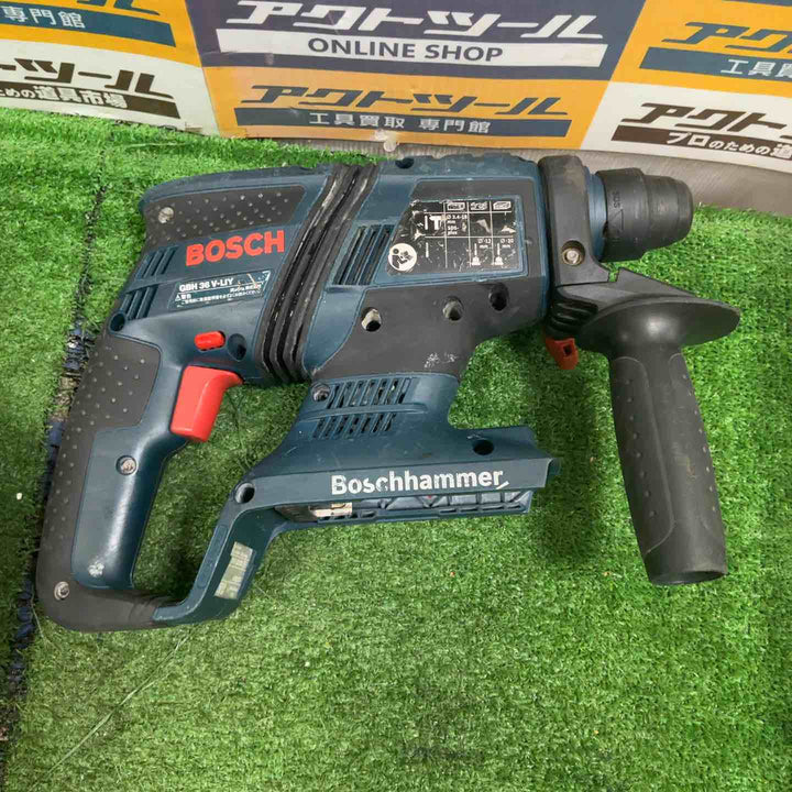 ★ボッシュ(BOSCH) コードレスハンマドリル GBH36V-LIY バッテリー2個、充電器付き【草加店】