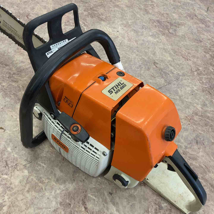 【店頭受取り限定】◇スチール(STIHL) エンジンチェーンソー MS880+120cmガイドバー付き！【所沢店】