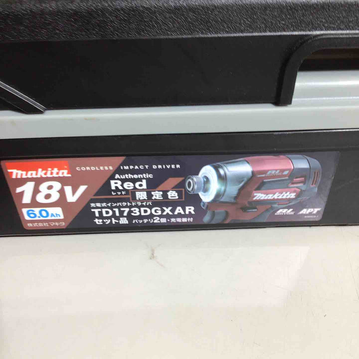★マキタ(makita) コードレスインパクトドライバー TD173DGXAR レッド 赤【戸田店】